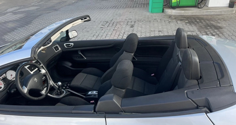 Peugeot 307 CC cena 9800 przebieg: 170000, rok produkcji 2004 z Mikołajki małe 742